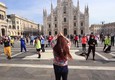Milano, piazza Duomo diventa una palestra a cielo aperto © ANSA