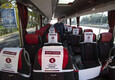 Bus turistici utilizzati come bus di linea a Roma © Ansa