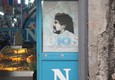 Morto Maradona: la sua immagine nei murales di Napoli © ANSA
