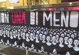 Violenza donne, Non Una Di Meno sotto gli uffici di Alberto Genovese a Milano © ANSA
