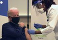 Covid, Biden si e' vaccinato in diretta televisiva © ANSA
