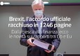 Brexit, l'accordo ufficiale racchiuso in 1246 pagine © ANSA