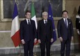Mattarella incontra Macron: il capo dello Stato a Napoli per il bilaterale Italia-Francia © ANSA