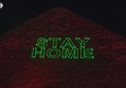 'State a casa': il messaggio proiettato sulla Piramide di Cheope © ANSA