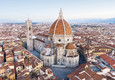 La cattedrale di Firenze con la cupola del Brunelleschi © 