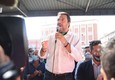 Salvini a Codogno: 'Siete stati di esempio, piangendo in silenzio' © ANSA