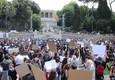 George Floyd, manifestazione a Roma. L'organizzatrice: 'La sua morte non e' isolata' © ANSA