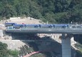 Ponte Genova, e' iniziato il collaudo statico: andra' avanti per sei giorni © ANSA