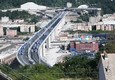 Collaudo ponte Genova: sull'impalcato sfilano 56 autoarticolati © ANSA