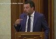 Coronavirus, Salvini: 'Saluto col gomito e' la fine della specie umana' © ANSA