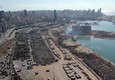 Libano, il cratere dell'esplosioni nel porto © ANSA