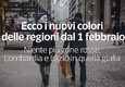 Ecco i nuovi colori delle regioni dal 1 febbraio © ANSA