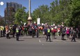 Covid, migliaia di no vax in piazza a Melbourne © ANSA
