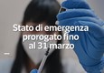 Stato di emergenza prorogato fino al 31 marzo © ANSA