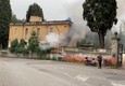 Roma, incendio a Villa Sciarra: brucia la casa del vignaiolo © ANSA