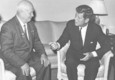 3 giugno 1961, il presidente americano Kennedy a colloquio con il presidente sovietico Krusciov, a  Vienna © 