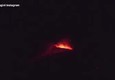 Etna, eruzione spettacolare e alta colonna di fumo © ANSA