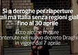 Si' a deroghe per riaperture locali ma Italia senza regioni gialle fino al 30 aprile © ANSA