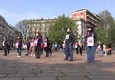 Milano, flash-mob per l'equita' di genere nel Recovery Fund © ANSA
