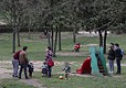 Roma, a Pasquetta si riempie il parco di villa Ada © ANSA