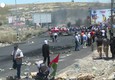 Cisgiordania: proteste palestinesi al checkpoint di Ramallah © ANSA