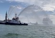 Salpata da Venezia la prima nave da crociera dopo 17 mesi © ANSA