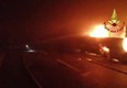 Autobus prende fuoco in galleria vicino Lecco: l'autista salva i 25 bambini a bordo © ANSA
