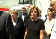 Angela Merkel visita le aree alluvionate della Germania © ANSA