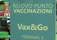 Vaccini last minute in aeroporto, presentato Vax & Go a Fiumicino © ANSA