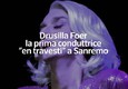 Chi e' Drusilla Foer, la prima conduttrice 'en travesti' a Sanremo © ANSA