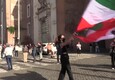 Iran, sfila a Roma il corteo degli studenti iraniani © ANSA