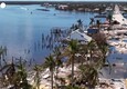 Florida, le devastanti conseguenze del mortale uragano Ian riprese dall'alto (ANSA)