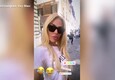 Blasi-Totti, Ilary scherza su Instagram postando un video davanti al negozio di Rolex (ANSA)