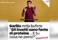 Insetti nella pasta, Salvini ironizza sul video di Barilla © ANSA