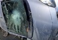 Frana a Casamicciola, il cane intrappolato nell'auto dei padroni dispersi (ANSA)