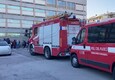 Terremoto, il sopralluogo dei vigili del fuoco in una clinica privata di Ancona © ANSA