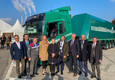A Cuneo la logistica smart firmata Volvo, Lanutti e AGC (ANSA)