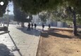 Gerusalemme, scontri fra palestinesi e polizia israeliana sulla Spianata delle moschee © ANSA