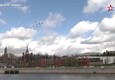 Una Z nel cielo di Mosca, le prove aeree della Victory Parade © ANSA