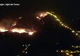 Vasto incendio ad Erice, evacuate alcune abitazioni © ANSA