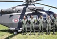 Elicottero trovato sul monte Cusna, l'equipaggio che ha trovato i rottami © ANSA