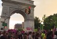 New York, manifestazione pro-aborto dopo la decisione della Corte suprema (ANSA)