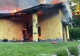 Incendio distrugge villa nel Varesotto, due feriti lievi © Ansa
