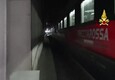 Roma, incidente treno Alta Velocita': l'evacuazione dei passeggeri dai vagoni © ANSA