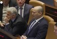 Israele, Bennett e Lapid all'annuncio dello scioglimento del Parlamento (ANSA)