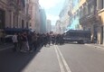 Sciopero taxi, manifestanti in via del Corso: i cori si fanno assordanti © ANSA