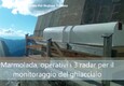 Marmolada, operativi tre radar per il monitoraggio del ghiacciaio © ANSA