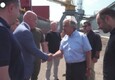 Ucraina, Il segretario generale dell'Onu Guterres visita il porto di Odessa (ANSA)