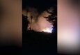 Notte di fuoco attorno a Palermo, residenti evacuati (ANSA)