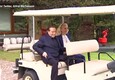 Una mongolfiera piena di cuori rossi: la sorpresa di Fascina per Berlusconi (ANSA)
